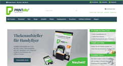 Desktop Screenshot of printello.de